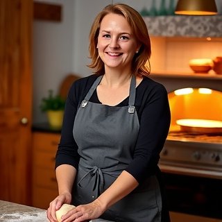 Maria, artisan baker at Play Lape Farm