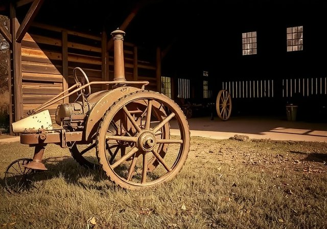 Historical view of Play Lape Farm's barn and fields, showcasing our legacy in sustainable farming Netherlands
