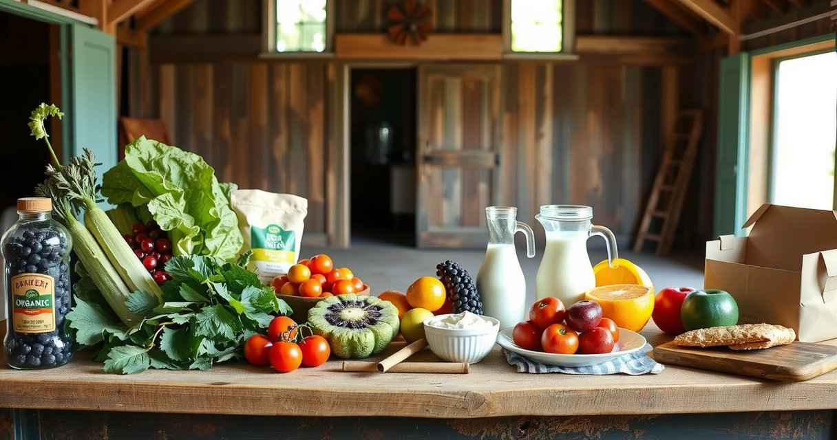 Fresh vegetables Laren and products in farm shop Netherlands